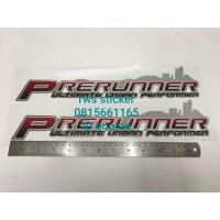 ราคา สติ๊กเกอร์ดั่งเดิมข้างกระบะ PRERUNNER VIGO ปี2007 2009 1ชุด มี2ชิ้น ชุดละ 149 บาท (8830593335)
