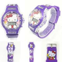 ราคา Hello kitty นาฬิกาข้อมือเด็ก นาฬิกาคิตตี้ มีไฟมีเสียง นาฬิกาเด็กผู้หญิง ลายการ์ตูน โพนี่ lol kitty นาฬิกาเด็กหญิง RC120 (6499006295)