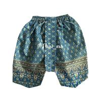 ราคา กางเกงโจงกระเบนเด็ก ผ้าพิมพ์ทอง กางเกงลายไทยเด็ก กางเกงชุดไทย สำหรับเด็ก 1 4 ขวบ (19606540563)