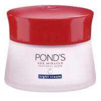 ราคา ค่าส่งถูก ครีมponds age miracle พอนด์ส เอจมิราเคิล 10g ไนท์ครีม พอนด์ส เอจ มิราเคิล ครีมบำรุงผิวหน้าสำหรับกลางคืน กระปุก 10 กรัม exp 25 (20505192256)