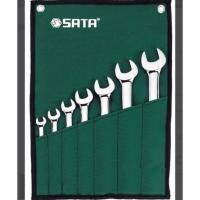 ราคา SATA Combination Wrench Set ประแจแหวนข้างปากตายข้างชุด 8 19 มิล Metric จำนวน 1 ชุด (21412904930)