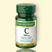 ราคา วิตามินซี 500 mg Nature s Bounty Vitamin C 500 mg 100 Tablets (21094003205)