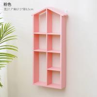 ราคา ชั้นวางของติดผนังกล่องเก็บของติดผนังแบบแขวนผนังชั้นแขวนตกแต่งผนังลายสก๊อตไม้แท้แบบไม่เจาะรูสไตล์วินเทจสำหรับวางบนโต๊ะ (20034457906)