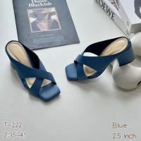 ราคา รองเท้าส้นสูง รองเท้ามีส้น รองเท้าส้น2 5นิ้ว รหัสสินค้า T 222 Niwa shoes (21579764527)