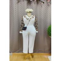 ราคา ชุดเซ็ทคอวี เสื้อ กางเกง ผ้ายืดมูลเวฟ (21333008566)