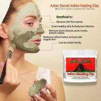ราคา Aztec Secret Indian Healing Clay ขนาด50 g และ กระปุก 454g แบบแบ่งบรรจุ มาร์คโคลนดินเหนียวดีท็อกซ์ผิว นำเข้าจาก USA ของแท้นำเข้า (21640756038)