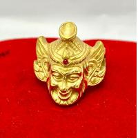 ราคา แหวนทอง 18k เศียรพ่อแก่ บรมครู บารมีพ่อแก่ศักดิ์สิทธิ์ชีวิตดีการงานรุ่งเรืองความสำเร็จ ไม่ลอกไม่ดำ รับประกันสินค้าดีมีคุณภาพ ใต้วงแหวนมีตราปั๊ม 18k ทุกวง (21548771892)