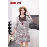 ราคา มินิเดรสสาวอวบสไตล์โบฮีเมียน (21580077784)