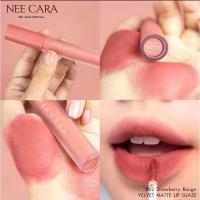 ราคา NEE CARA VELVET MATTE LIP GLAZE NA1961 นีคาร่า เวลเวท แมท ลิป เกรซ กันน้ำ เนื้อกำมะหยี่ สีสวย (14555966642)