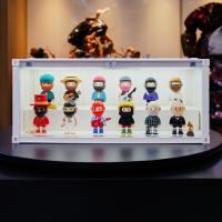 ราคา container box ตู้คอนเทนเนอร์ใส่โมเดล ตู้ไฟใส่โมเดล ตู้โชว์โมเดล ซ้อนทับได้ ใส่โมเดล popmart arttoy wcf (21430741385)