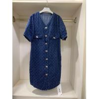 ราคา Lookmee Store ชุดเดรสผ้ายีนส์ แขนพัฟ กระดุมหน้า ผ้ายีนส์นิ่ม (19690467184)