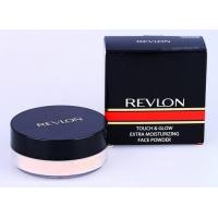 ราคา 1แถม1 แป้งฝุ่น เรฟลอน ทัช โกลด์ ลูส พาวเดอร์ Revlon Touch Glow Extra Moisturizing Face Loose Powder 24 g (17624984413)
