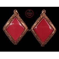 ราคา ตลับพระ ข้าวหลามตัด ทองแดงแท้ งานดิบ ไม่ชุบ ไม่ลอก มีกระจกและยางรองให้ รับประกันทองแดงแท้ (21542193816)