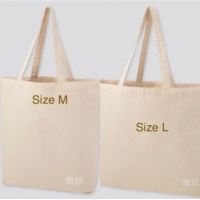 ราคา ของแท้กระเป๋าผ้า ถุงผ้า Uniqlo Eco Bag ไซส์ ML ของแท้จาก Shop (16143147956)