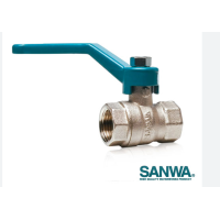 ราคา SANWA บอลวาล์ว ทองเหลือง บอลวาล์วรูเต็ม ขนาด 4หุล 6หุล 1นิ้ว ของแท้ 100 ก้านสีเขียว (14683689247)