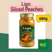 ราคา Ligo Sliced Peaches ลิโก้ ลูกพีช ในน้ำเชื่อม ลูกพีชเชื่อม 680g (12416814310)