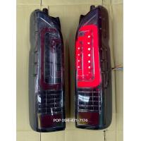 ราคา ไฟท้ายแต่ง รถตู้ โตโยต้าcommuter ลาย BAR โคม led ปี 2010 2018 สี SMOKE hiace commuter TOYOTA COMMUTER HIACE 2010 2018 (9044485467)