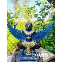 ราคา พญาครุฑ เนื้อมวลสารแร่เหล็กน้ำพี้แท้ สีน้ำงเินแต่งเครื่องทอง ขนาดหน้าตัก 7 0 นิ้ว ฐานล่างกว้าง 5 นิ้ว สูง 11 7 นิ้ว ช่วงปีกกว้าง 14 นิ้ว (10509794128)