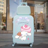 ราคา กระเป๋าเดินทาง กระเป๋าล้อลาก กระเป๋าแม่ลูกเฟรมซิปลายการ์ตูน วัสดุabs pcลายการ์ตูน สีพาสเทล (17524509927)