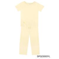 ราคา Sabina Nightwear เซ็ตชุดนอนแขนสั้นแบบเสริมฟองน้ำ รหัส SPG23003 สีเหลืองอ่อน (21499241537)