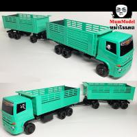 ราคา รถพ่วงหม่ำโมเดล ฝาท้ายเหล็ก ตัดขอบกระบะได้ สิบล้อลาก รถดั้มของเล่น โมเดลรถพ่วง รถดั้มดิน รถพลาสติกของเล่น สิบล้อแต่งซิ่ง (20488602245)