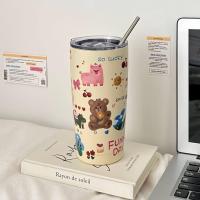 ราคา boobabe Stainless Steel Cup 304 แก้วเก็บอุณหภูมิ แก้วน่ารัก (21083724338)
