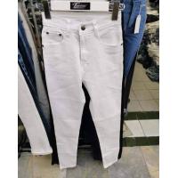 ราคา กางเกงยีนส์ขาว ขาเดฟ มีไซส์ S 40 ยีนส์ขาวสาวอวบ (18067398407)