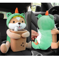 ราคา พร้อมส่ง Tohome ตุ๊กตาใส่ของเอนกประสงค์ในรถยนต์ ที่ใส่ทิชชู่ในรถยนต์แบบแขวน รุ่นนินจาสุดน่ารัก ใส่ทิชชู่ และของได้ในตัว (20691794474)