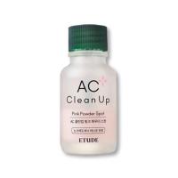 ราคา แท้100 Etude AC Clean Up Pink Powder Spot 15 ml แป้งน้ำแต้มสิว (20254584529)