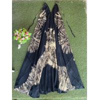 ราคา เดรสยาวผ้ามัดย้อมสีพาสเทล (21429807356)