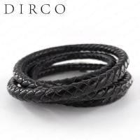 ราคา เชือกหนังถัก6มม สร้อยข้อมือสร้อยคอสร้อยประดับเสื้อไหมพรมเครื่องประดับหนังวัว DIY ทำด้วยมือสายคล้องกระเป๋าหนังแท้สายคล้องเชือก (9556467084)