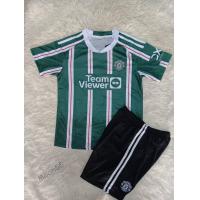 ราคา ชุดเสื้อกีฬาฟุตบอลเด็กแขนสั้น กางเกง ลายสโมสรแมนยู ชุดเยือนสีเขียว ปี2023 สกรีนชื่อแรชฟอร์ด เบอร์10 เนื้อผ้าหนานุ่มสินค้าคุณภาพดีสีสวย (21166663797)