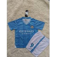ราคา ชุดกีฬาเด็กเสื้อบอล กางเกงเด็กลายสโมสร แมนเชสเตอร์ซิตี้ สกรีนชื่อฮาแลนด์ เบอร์9 ปี2023 เนื้อผ้าหนานุ่มคุณภาพคุ้มเกินราคาดี สีสันสดใส (21126894128)