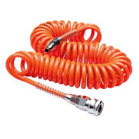ราคา สายลมสปริง สายลมขด สายลมขดสปริง สายลมแบบสปริง PU AIR HOSE ขนาด 5x8 mm มีหลายความยาว (19302652578)