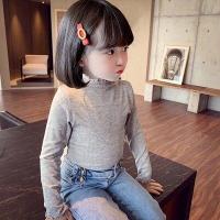 ราคา พร้อมส่งในไทย เสื้อแขนยาว คอเต่า สีพื้น ผ้าร่องยืด แบบนิ่ม สไตล์เกาหลี ผ้าบาง (17168743017)