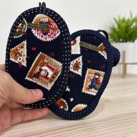 ราคา K001 ที่ครอบกุญแจ มีซิป Key coverพวงกุญแจแฮนด์เมด (19400775138)