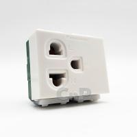 ราคา Panasonic ปลั๊กกราวด์เดี่ยว เต้ารับมีกราวด์ พานาโซนิค รุ่น WEG 1191 K มี 2 สี (21286558330)