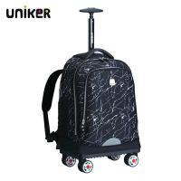 ราคา กระเป๋านักเรียนล้อลาก 18 นิ้ว แบรนด์ UNIKER รุ่น 4Wheels หมุนได้ 360 องศา กระเป๋าเดินทางใบเล็ก กระเป๋าเดินทางล้อลาก (15172842502)