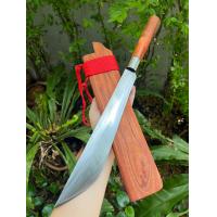 ราคา มีดเหน็บ E nep อีเหน็บ เหน็บม้ง Machete มีดควาญ มีดเดินป่า ใบ 12 7 ตีร้อนชุบแข็ง ผิวขัด คอสแตนเลส ด้าม ฝักไม้ประดู่ (16626218603)