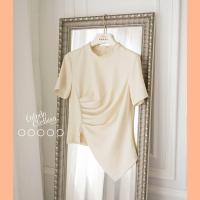 ราคา Lalada Clothing IVORY Top เสื้อจับจีบ เสื้อผ้าสตรี เสื้อผ้าแฟชั่น ชุดทำงาน ออกงาน (21614470771)