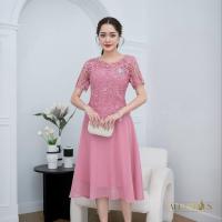 ราคา All Ladies เดรสราตรีสั้น งานดูเรียบหรู ใส่ได้ทุกโอกาส ความยาวสวยกำลังดี มีซับในและแต่งซิปหลัง (21571022694)