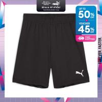 ราคา PUMA FOOTBALL กางเกงฟุตบอลเด็กโต teamGOAL สีดำ APP 70575303 (21481833904)
