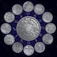 ราคา เหรียญยุโรปและอเมริกาเหรียญที่ระลึก12ราศีเหรียญคุ้มครองรักเทพธิดานำโชคของขวัญวันเกิดให้ผู้หญิงเหรียญไพ่ทาโรต์ (21128908874)