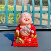 ราคา เครื่องประดับตกแต่งรถยนต์เณรพระสังกัจจายน์พระสังกัจจายน์พระสังกัจจายน์แบบสวิงอัตโนมัติใช้พลังงานแสงอาทิตย์ในรถยนต์ของตั้งโชว์ในรถสีทองที่นิยมในโลกออนไลน์ (19844230879)