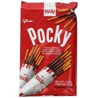 ราคา Glico Pocky chocolate Strawberry กูลิโกะ ป็อกกี้แท่งห่อใหญ่ มี 2 รส ช็อกโกแลต สตอเบอรี่ (14033375112)