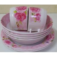 ราคา ชุดแก้วน้ำ จาน4ใบ ชาม4ใบ แก้วน้ำ2ใบ ราคาชุดละ (9000284484)