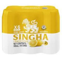 ราคา สิงห์ เครื่องดื่มมะนาวโซดา 330 มล แพ็ค 6 (13090067133)