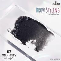 ราคา OD755 ODBO BROW STYLING MASCARA โอดีบีโอ สไตลิ่ง มาสคาร่า ปัดขนคิ้ว หัวแปรงแบบหวี เซ็ตคิ้วฟู หนา งอน (15078461542)