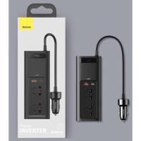 ราคา Baseus 150W Car Power Inverter DC 12V to AC 110V กับ 12V to AC 220V Converter USB Type C Charger (18734984066)