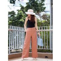 ราคา กางเกงขาบานผ้าลินินแท้พร้อมส่ง สีอื่นๆทักแชทเพิ่มได้นะคะ (15318532985)